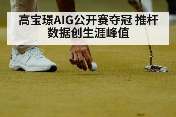 高宝璟AIG公开赛夺冠 推杆数据创生涯峰值