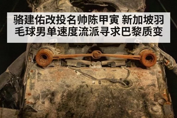骆建佑改投名帅陈甲寅 新加坡羽毛球男单速度流派寻求巴黎质变